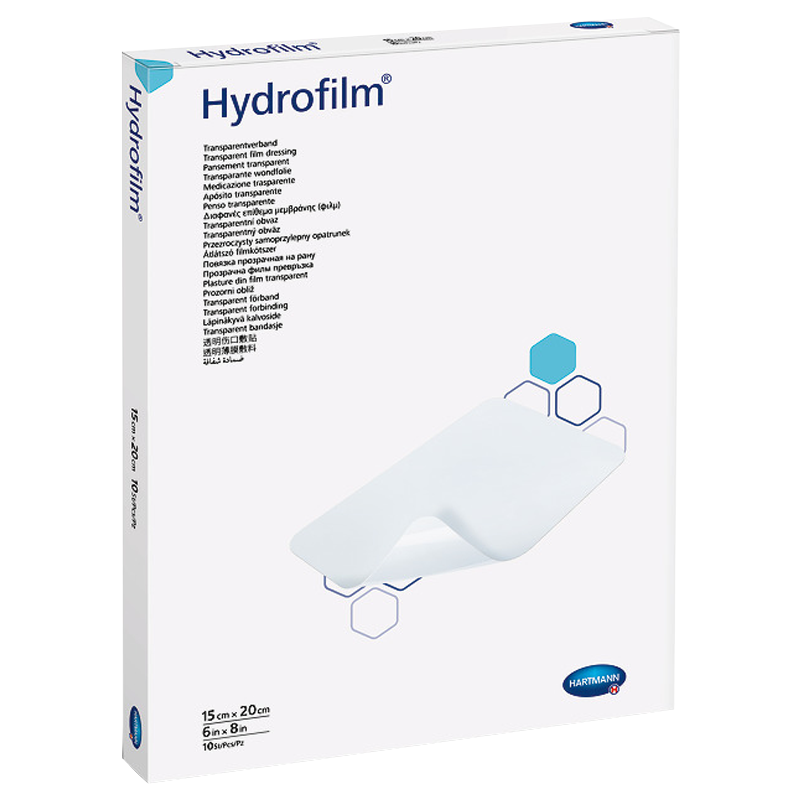 Пов’язка плівкова прозора Hydrofilm®, 15 х 20 см.